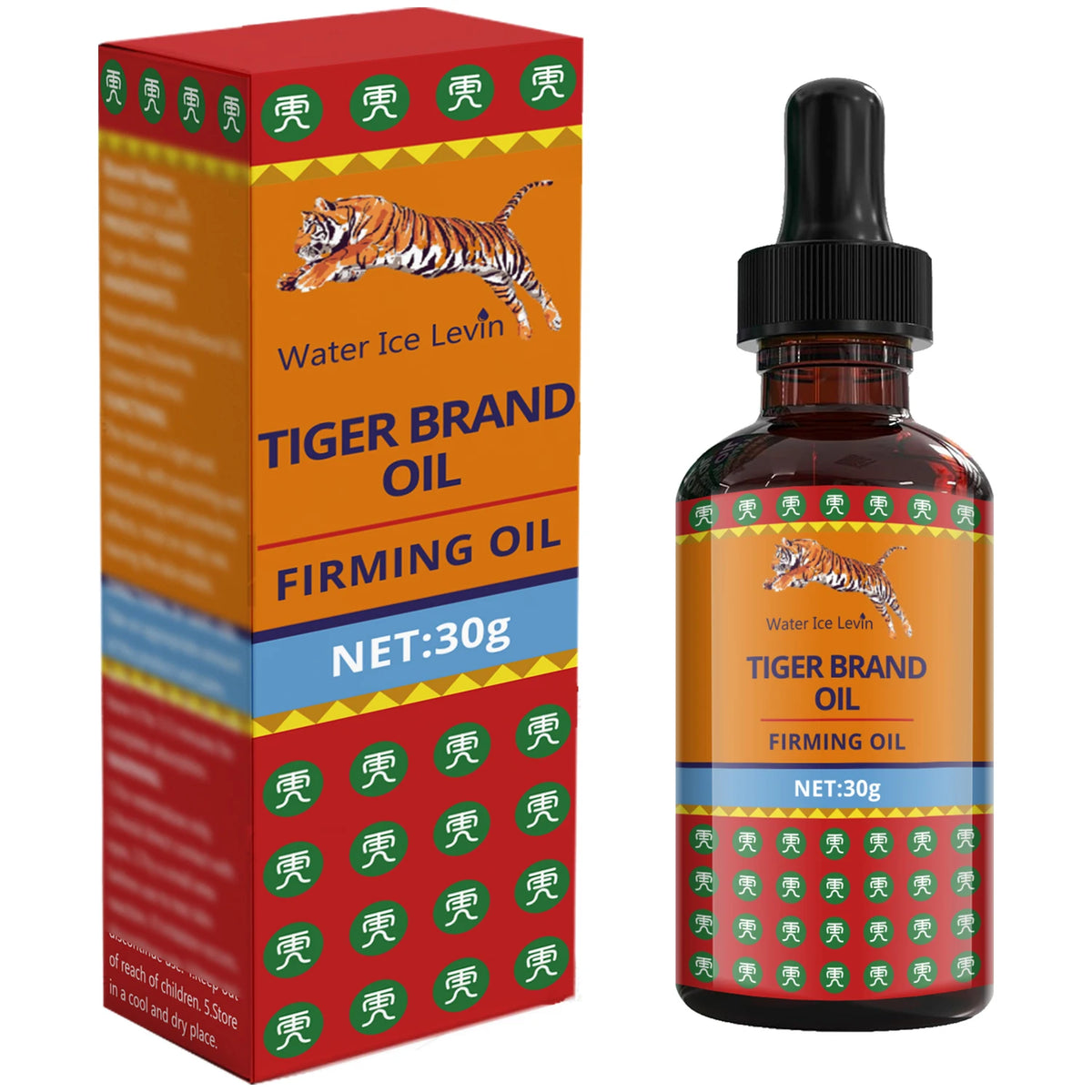 Aceite de masaje tigre rojo